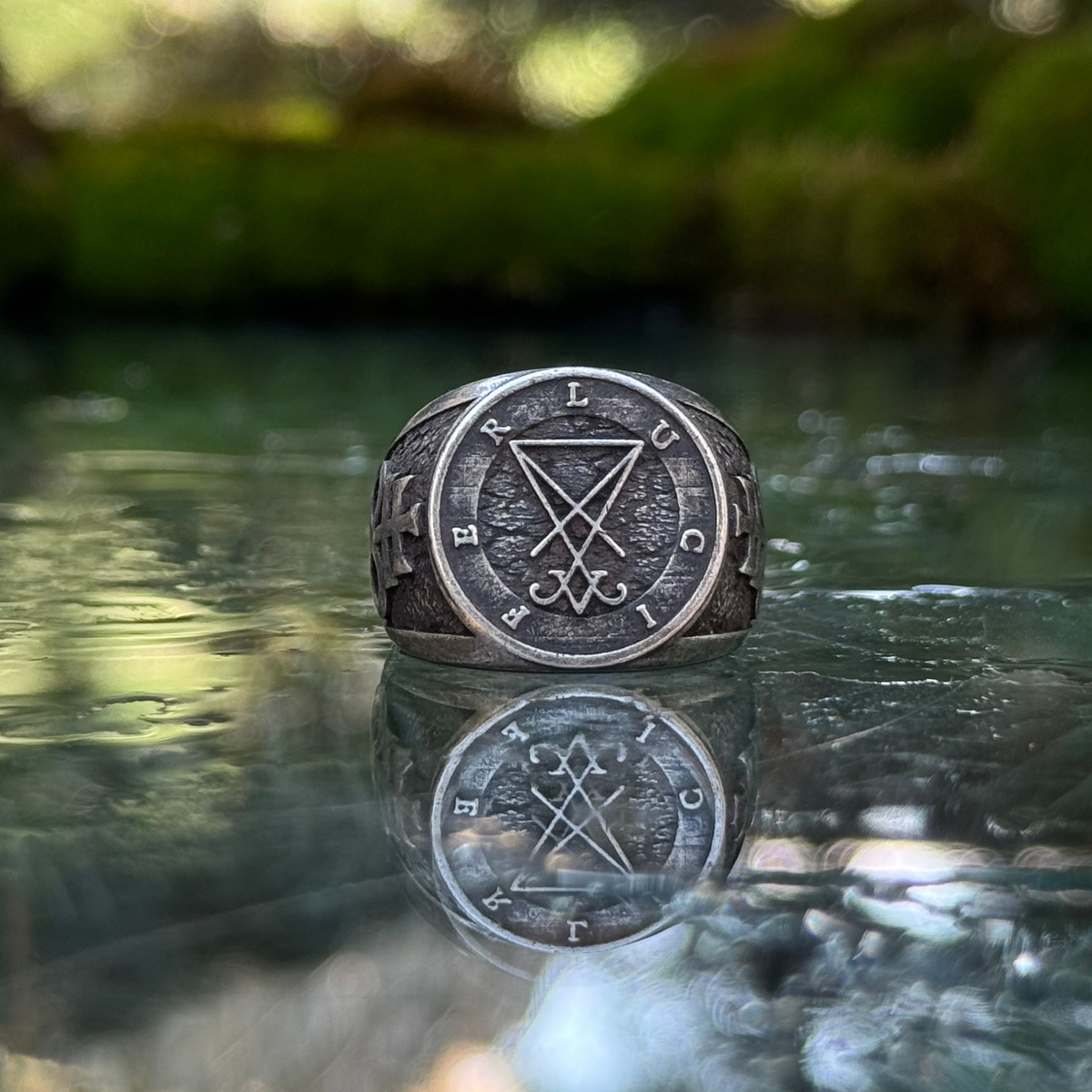 Ring with the Sigil of Lucifer