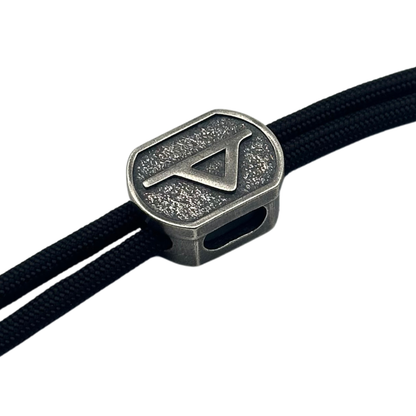 Thurisaz Rune Bead for Paracord and Knife Lanyards