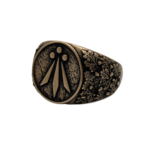 Awen signet ring