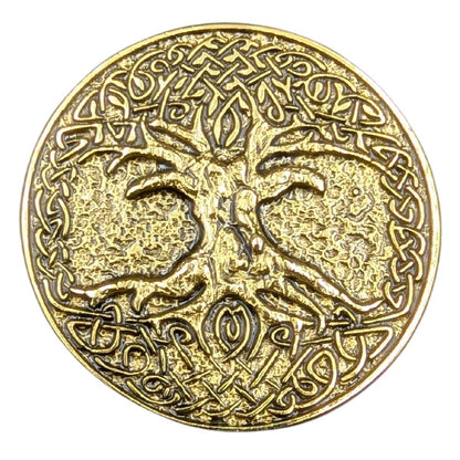 Yggdrasil tree of life coin Gold plating