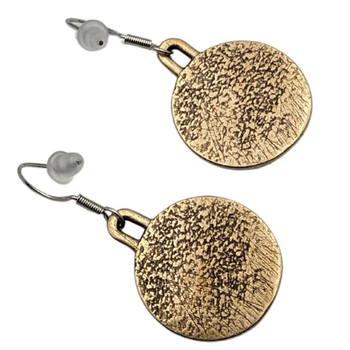 Veldismagn bronze earrings