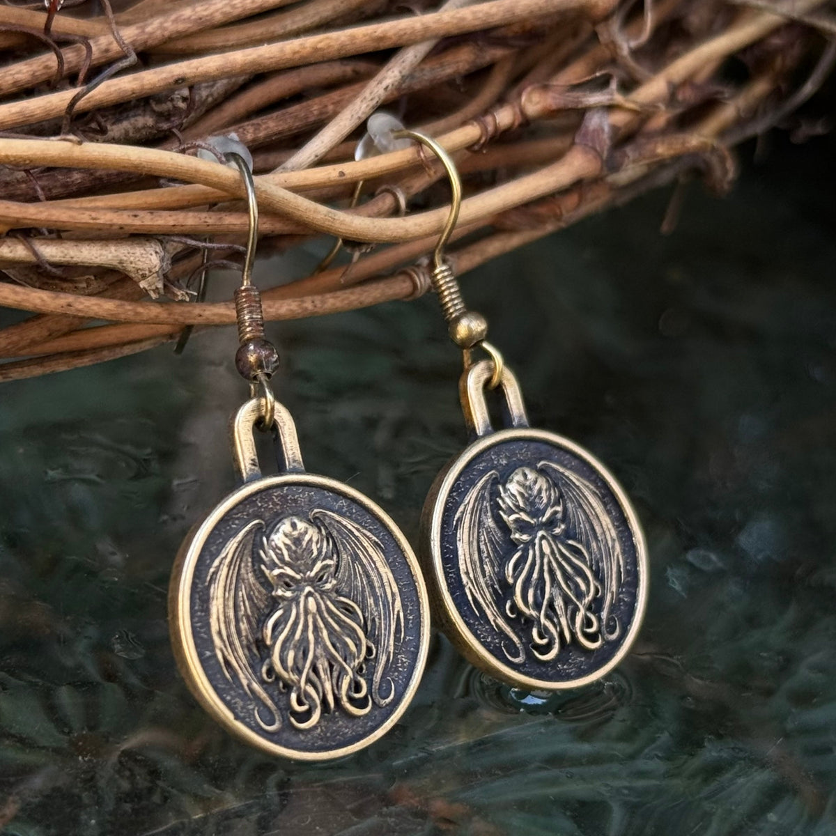 Cthulhu Earrings