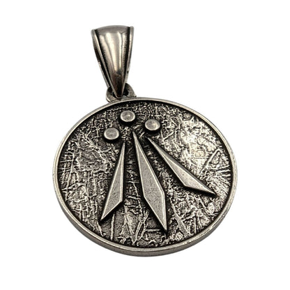 Awen symbol pendant
