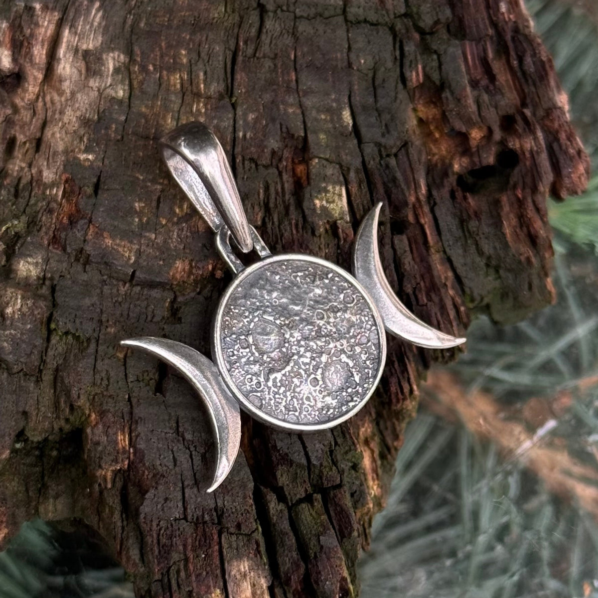 Triple Moon Pendant