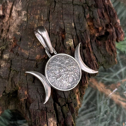 Triple Moon Pendant
