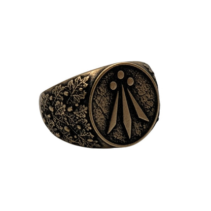 Awen signet ring