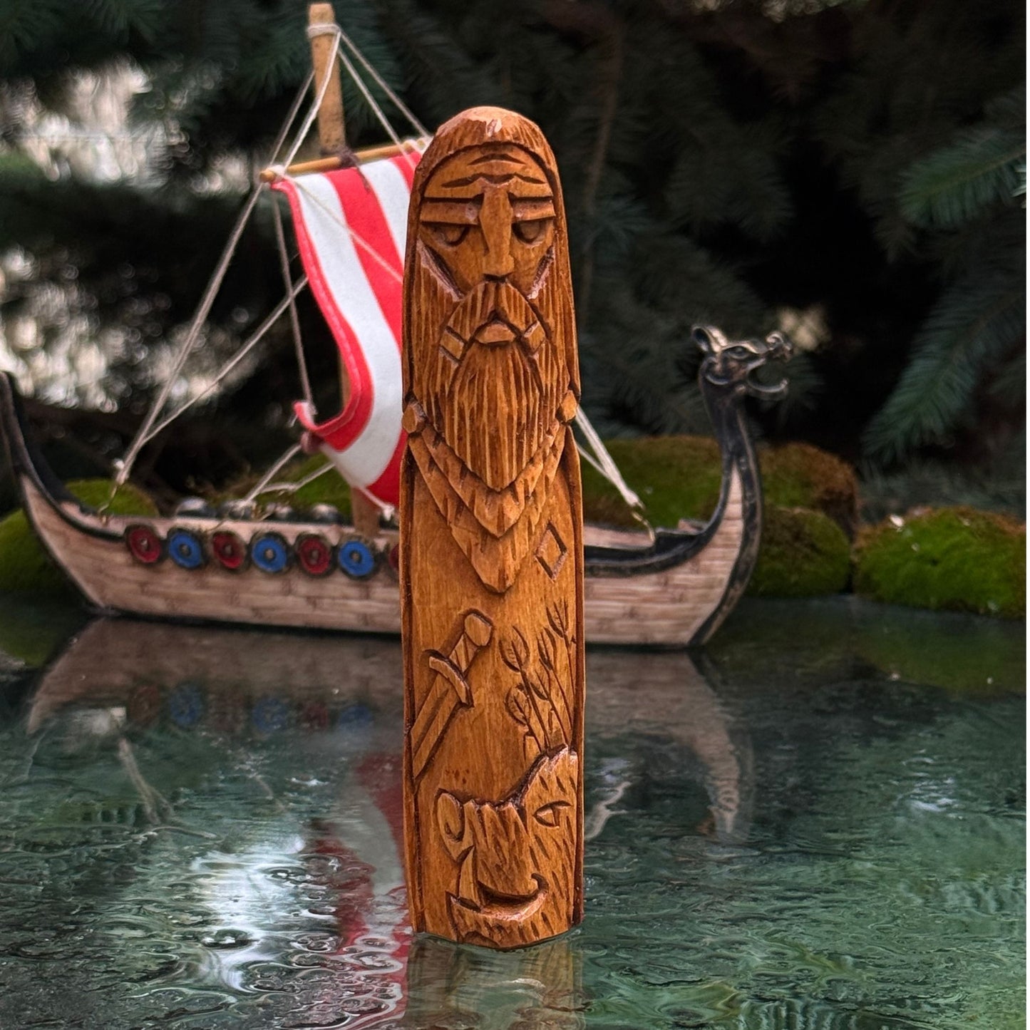 Vider Wooden Figurine