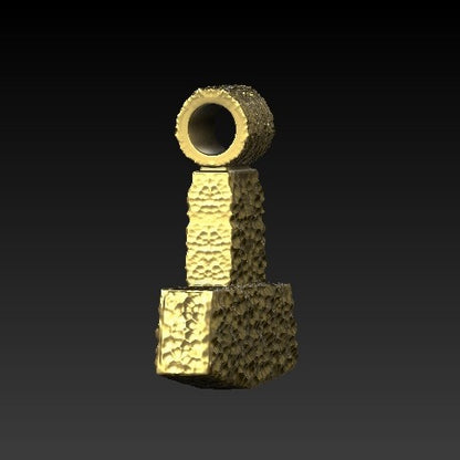 Mjolnir reenactment pendant