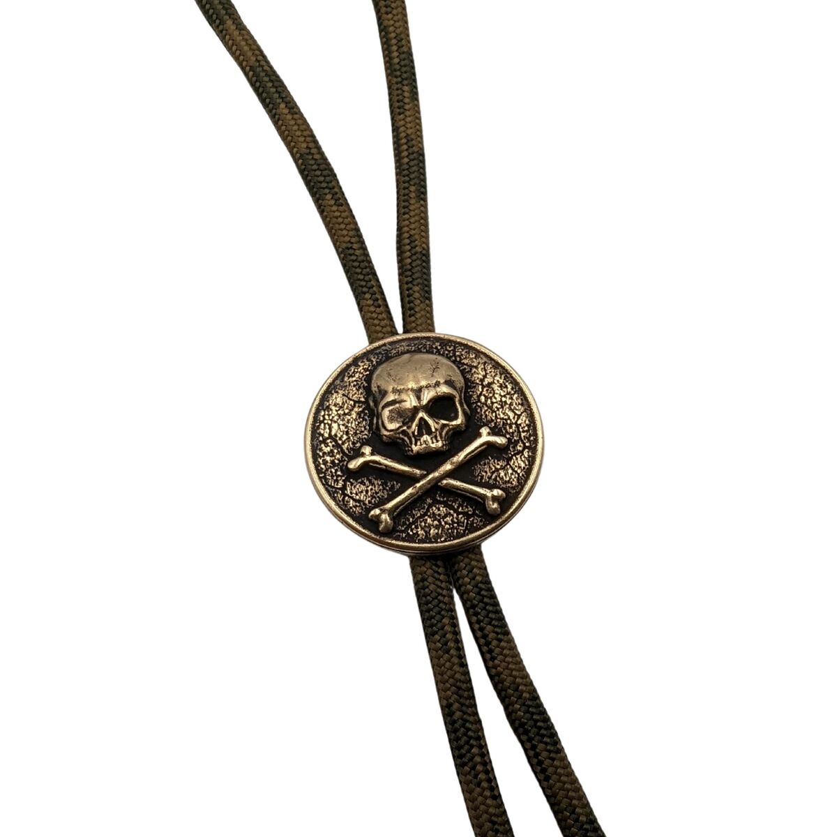 Jolly Roger paracord bead   