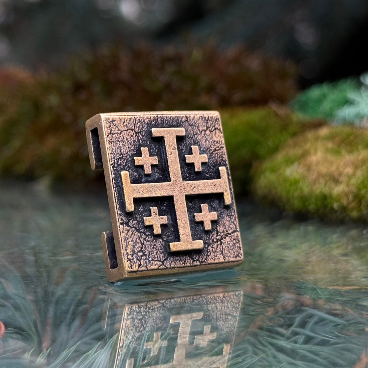 Jerusalem Cross MOLLE Clip