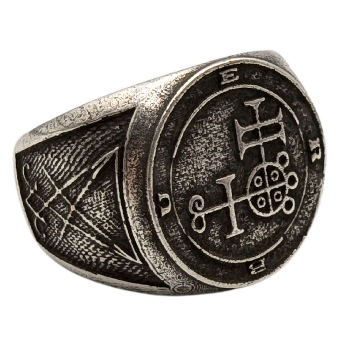 Buer sigil ring from bronze