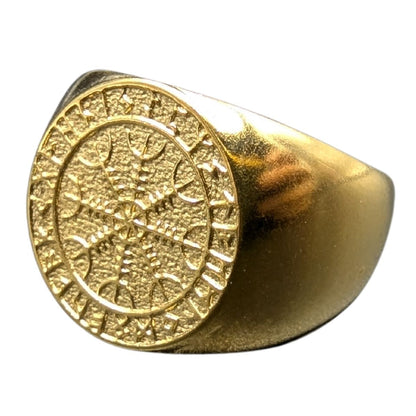 Helm of Awe rune bronze ring