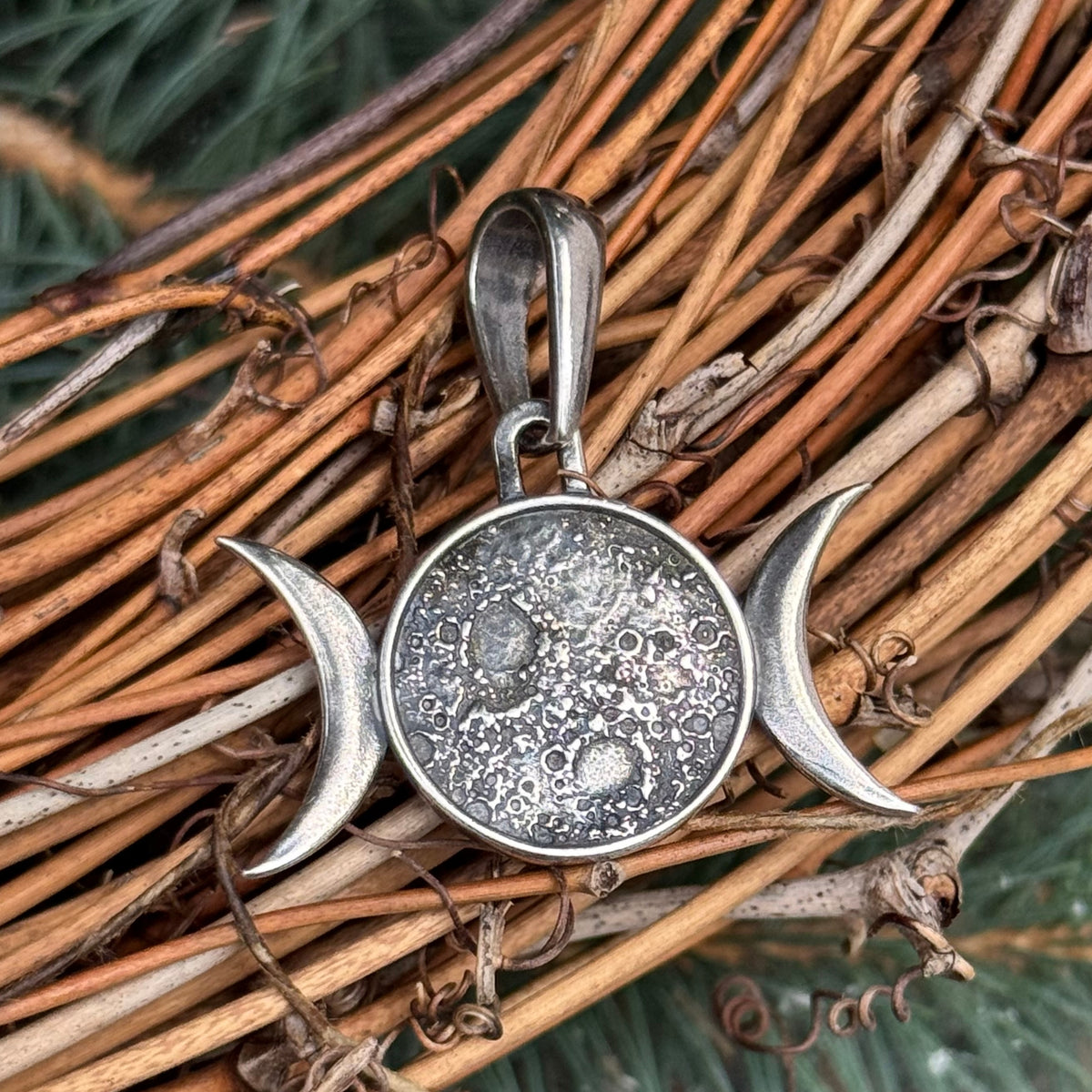 Triple Moon Pendant