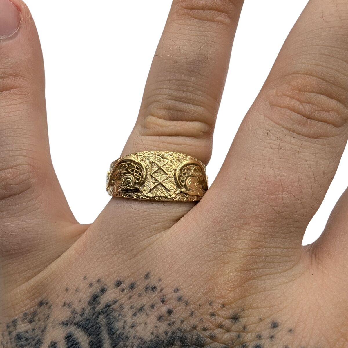 Goddess Freya bronze ring