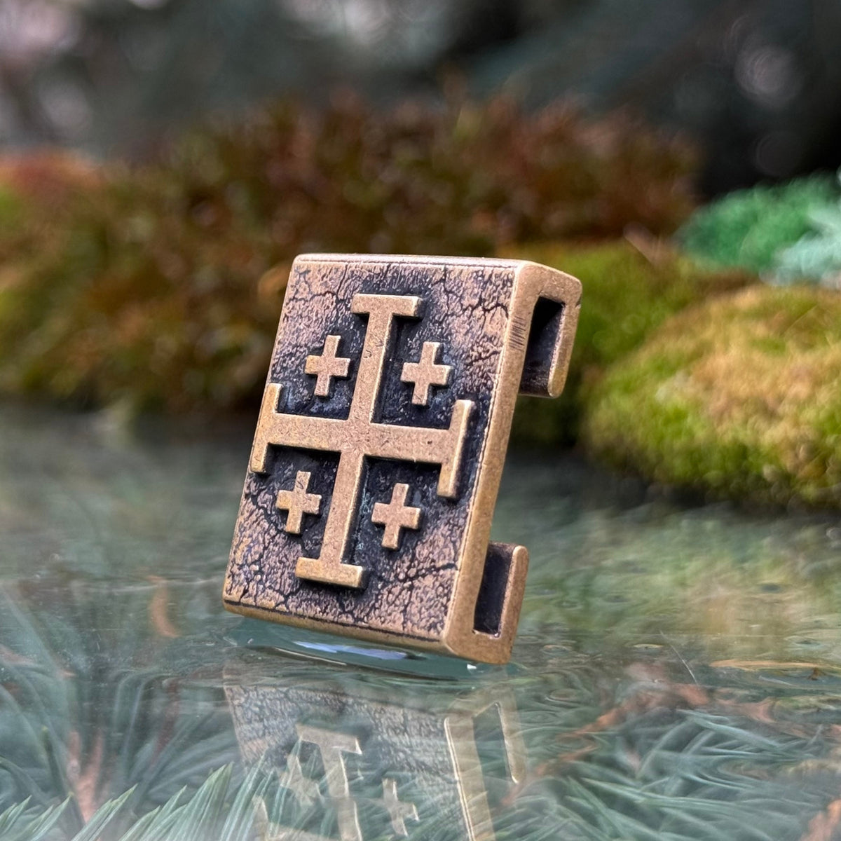 Jerusalem Cross MOLLE Clip