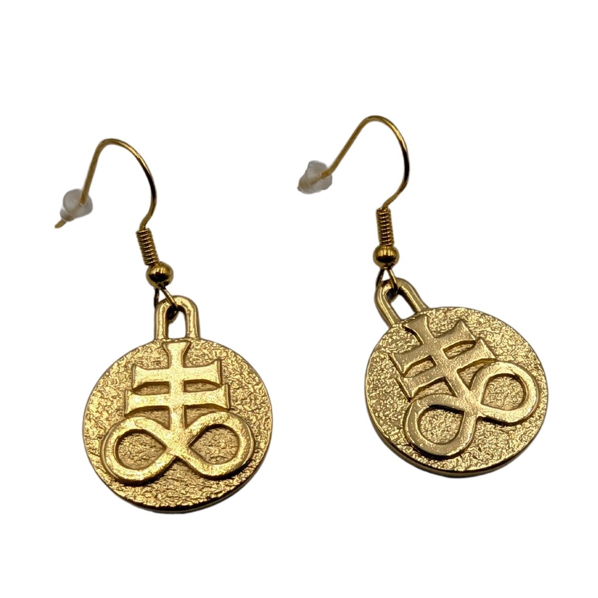Leviathan's Cros earrings Gold plating