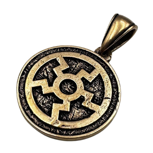 Zierscheibe ornamental disc pendant Bronze