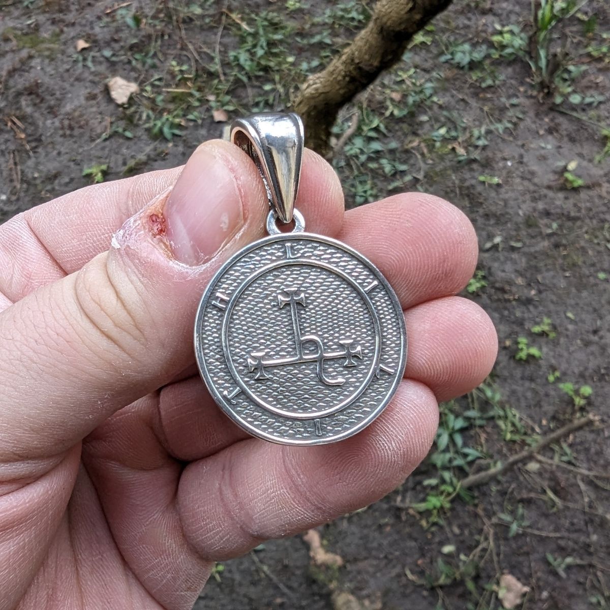Lilith sigil pendant