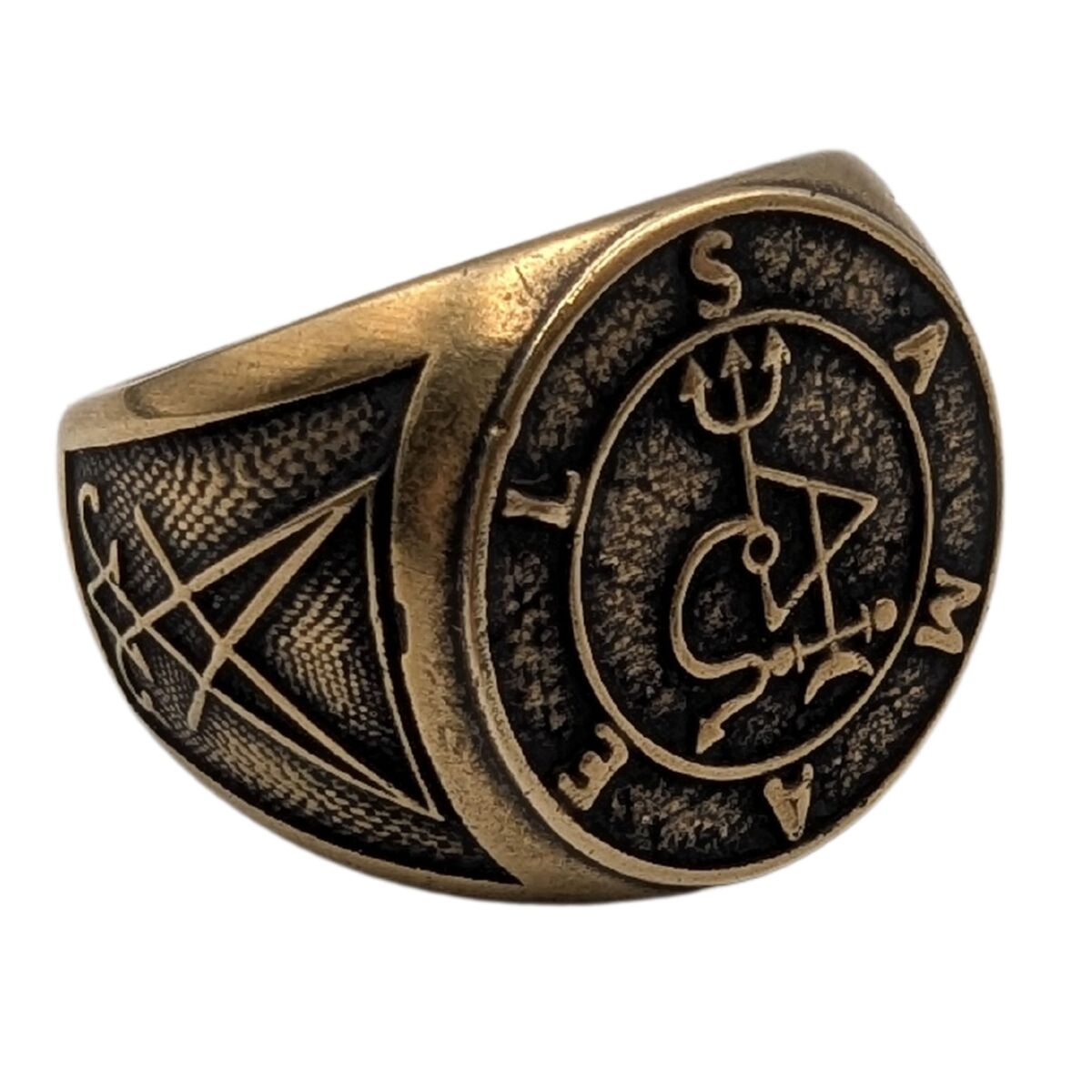 Samael sigil ring