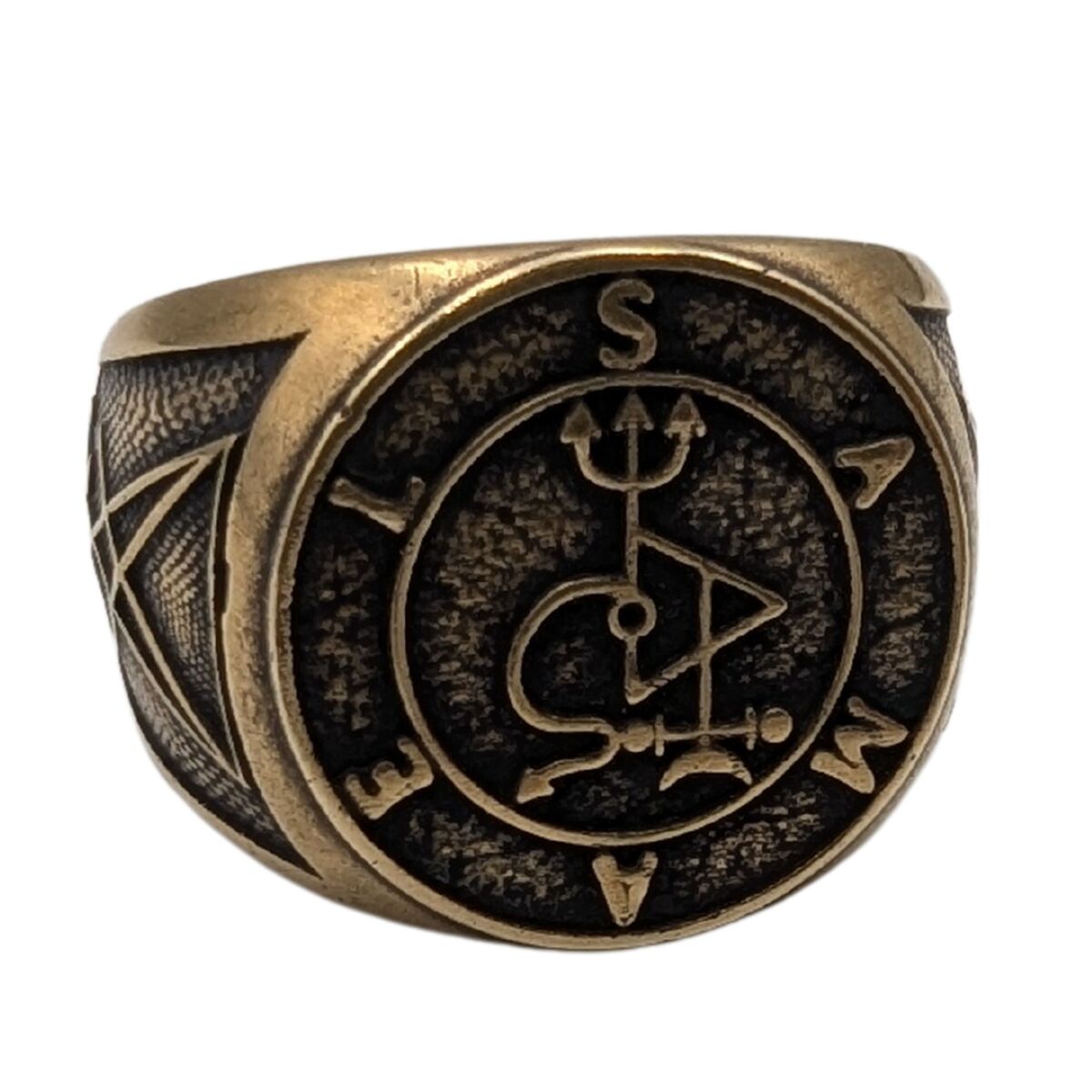 Samael sigil ring