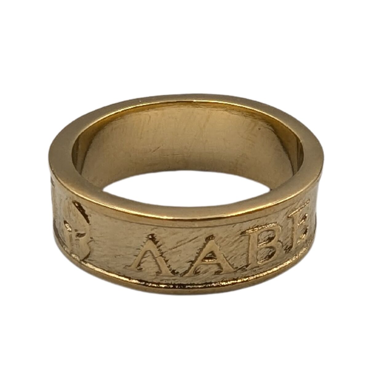 Molon Labe bronze ring