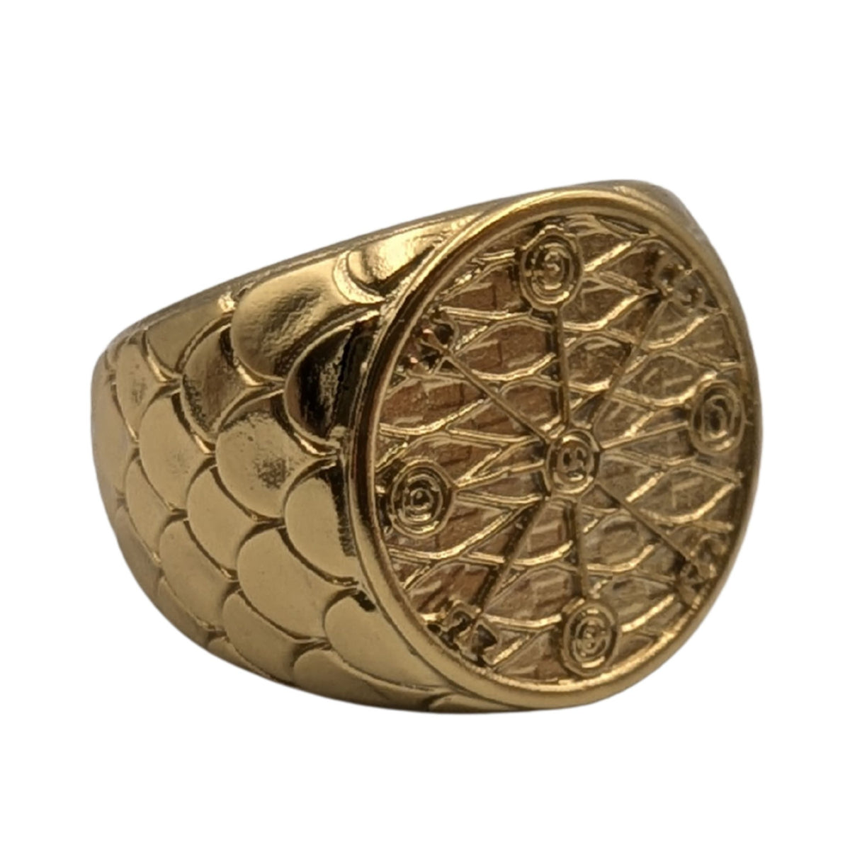 Veidistafur stave ring