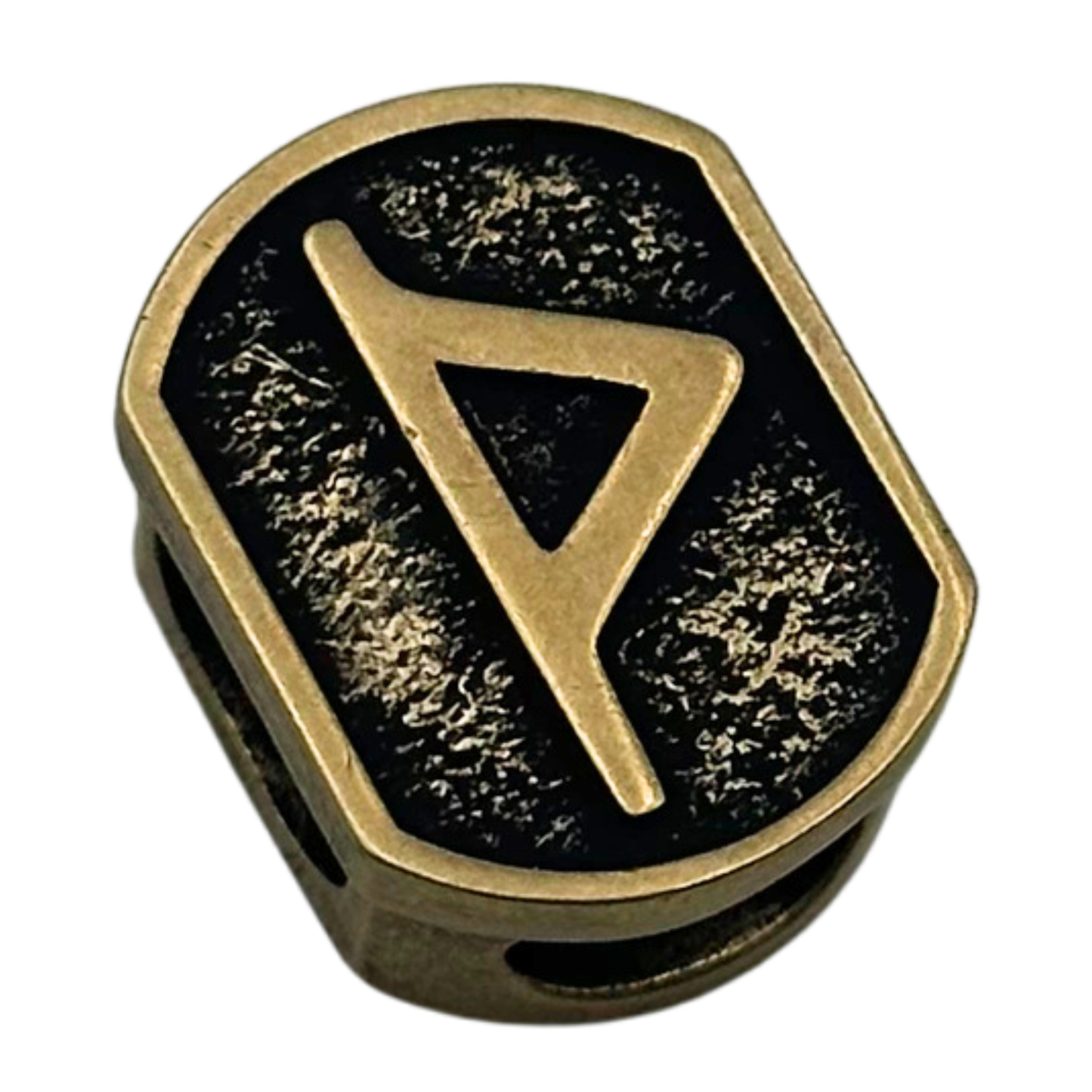 Thurisaz Rune Bead for Paracord and Knife Lanyards Bronze