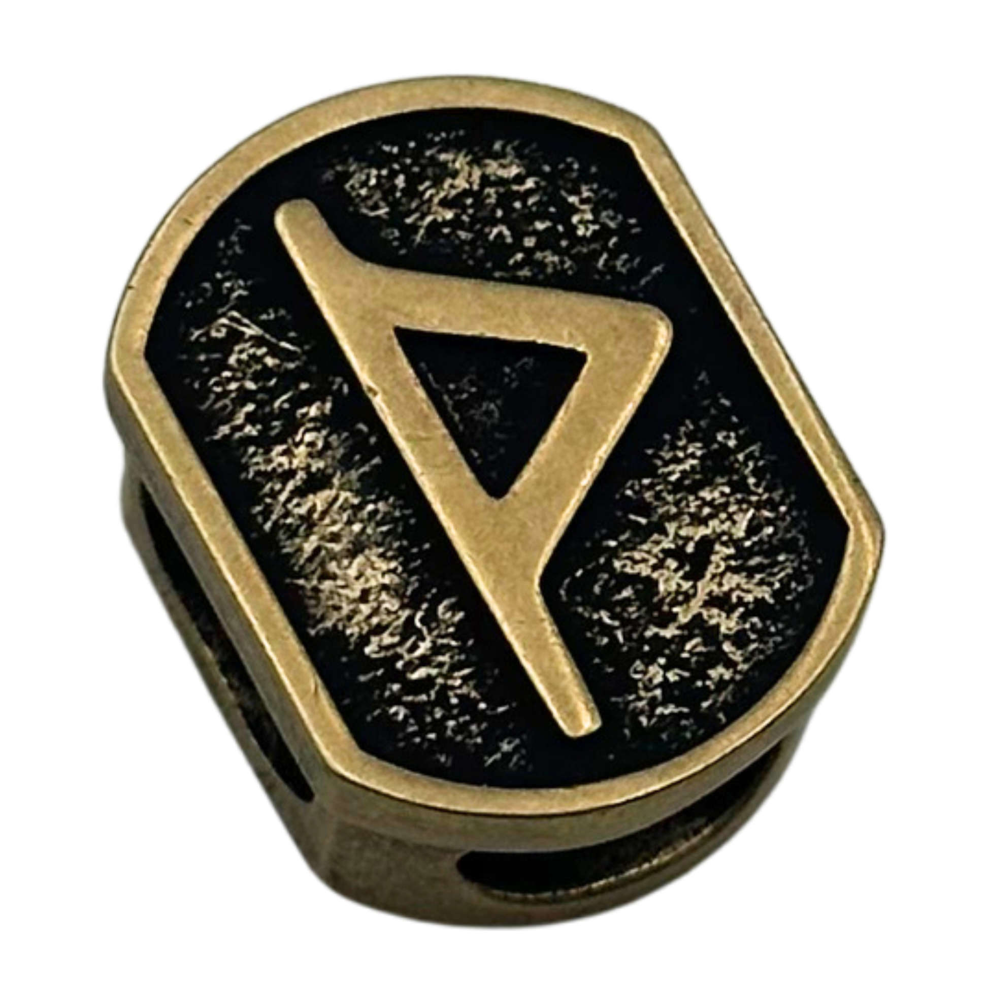 Thurisaz Rune Bead for Paracord and Knife Lanyards Bronze