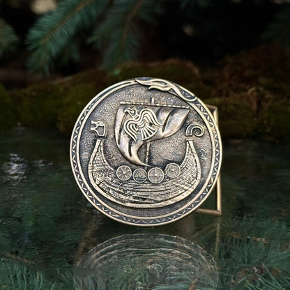 Drakkar belt buckle