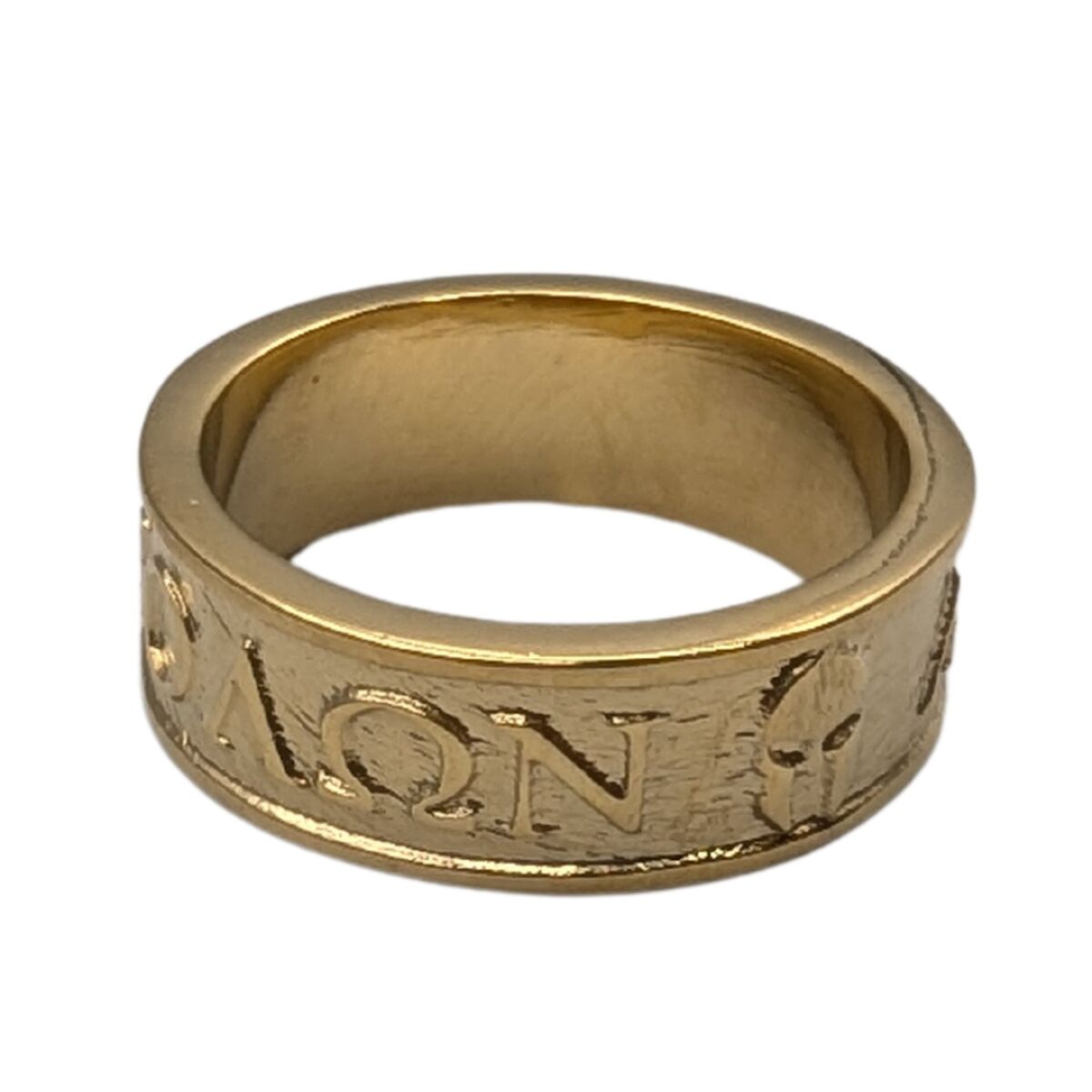 Molon Labe bronze ring