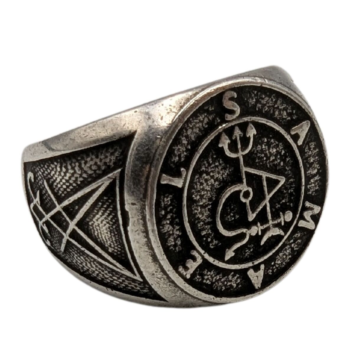 Samael sigil ring