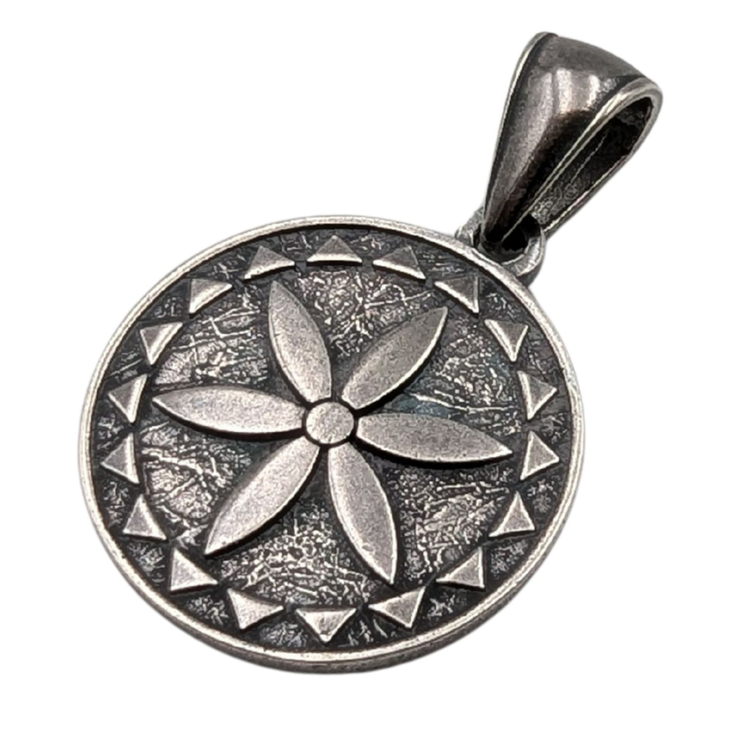 Perun Shield Pendant Silver plating