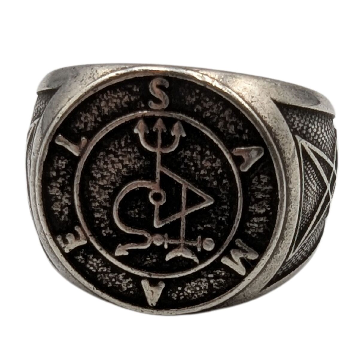 Samael sigil ring