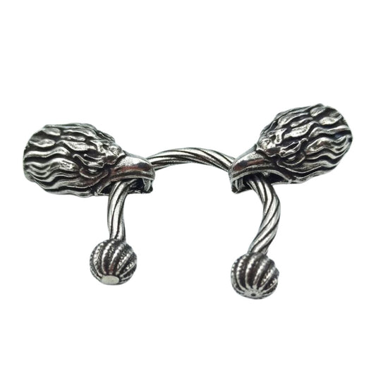 Great Eagle clasp for necklace from silver U - type  
