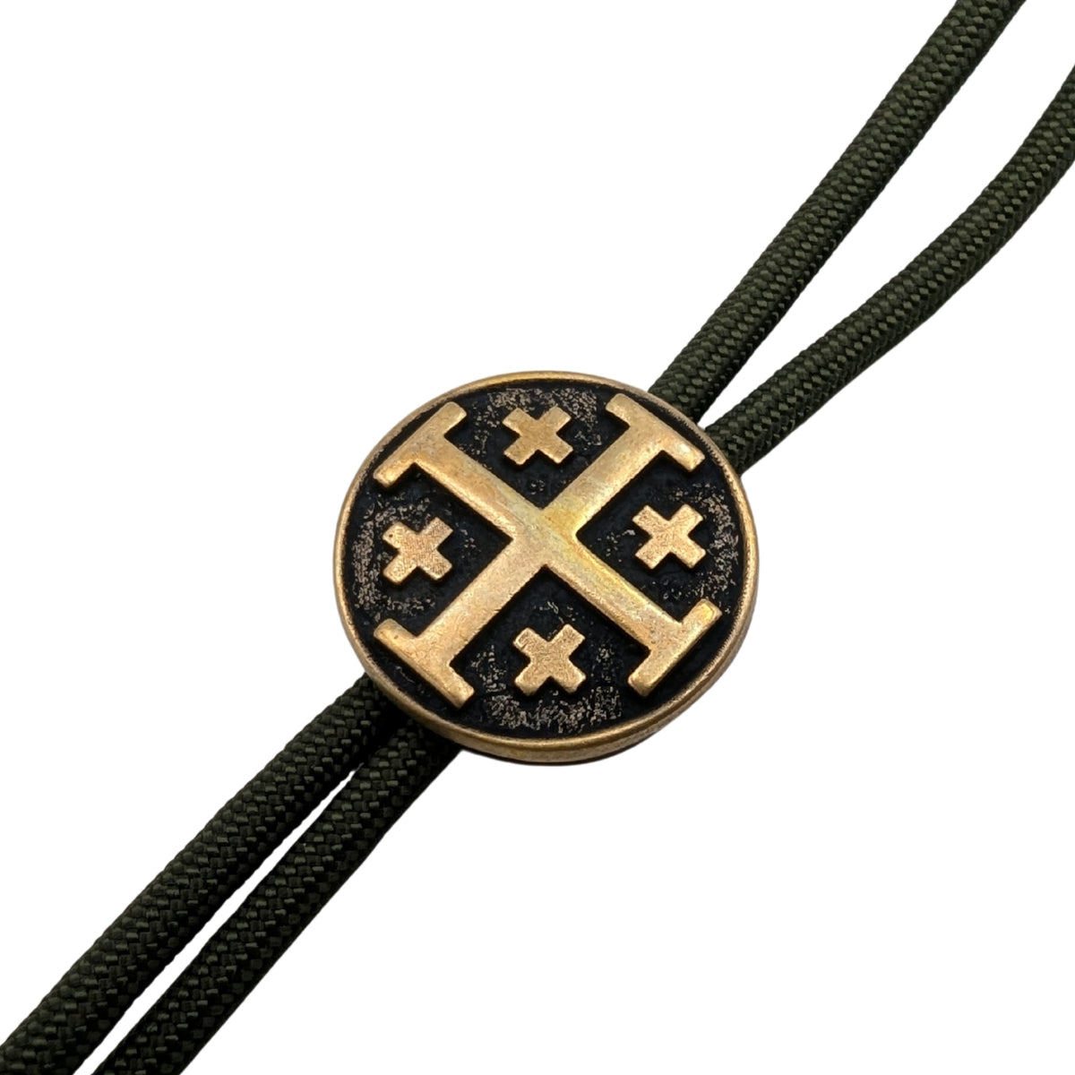 Jerusalem Cross Paracord Bead