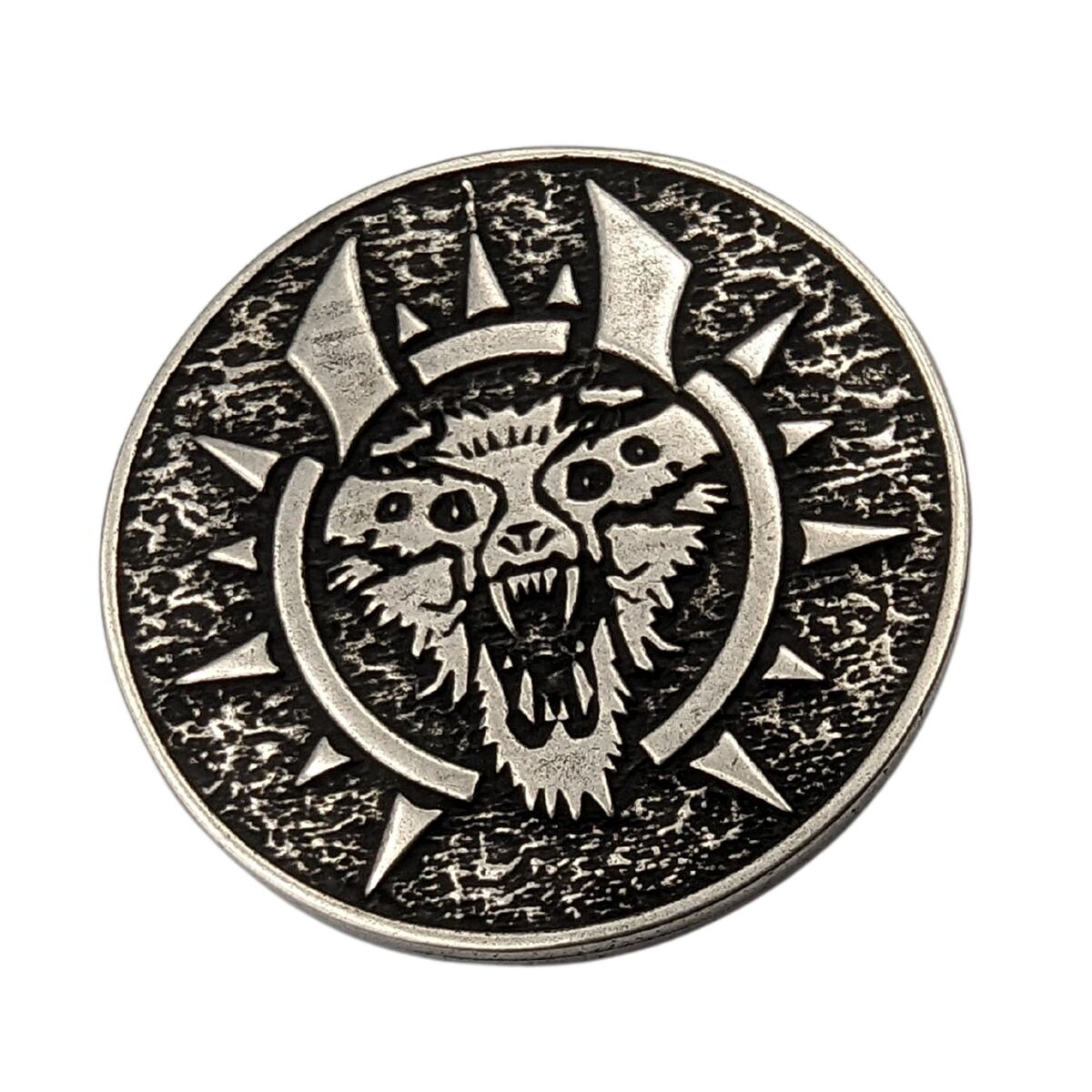 Hel goddess bronze coin   