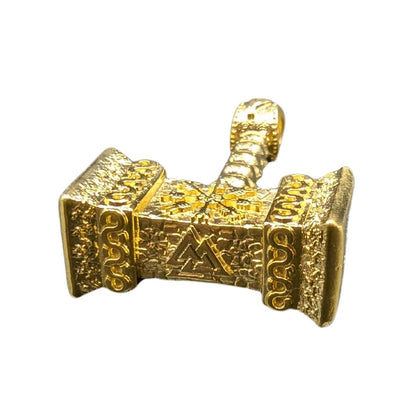 Mjolnir with runes pendant