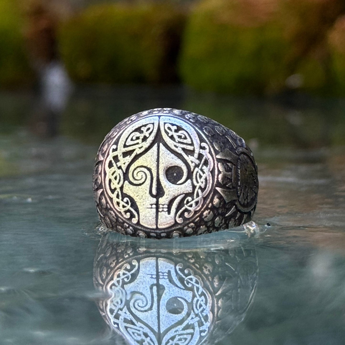 Hel goddess ring