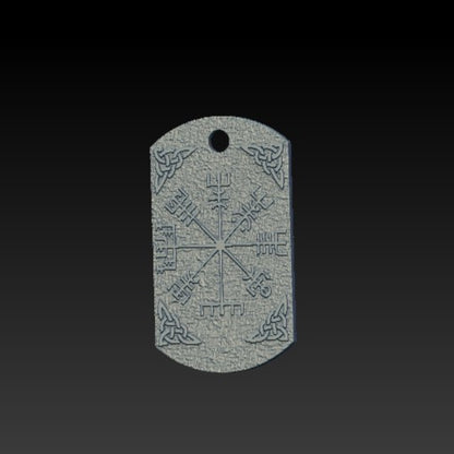 Vegvisir dara knot pendant Silver 925