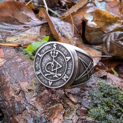 Samael sigil ring