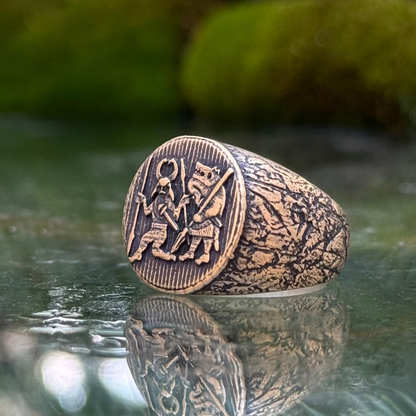 Torslunda dancer Ancient Viking ring