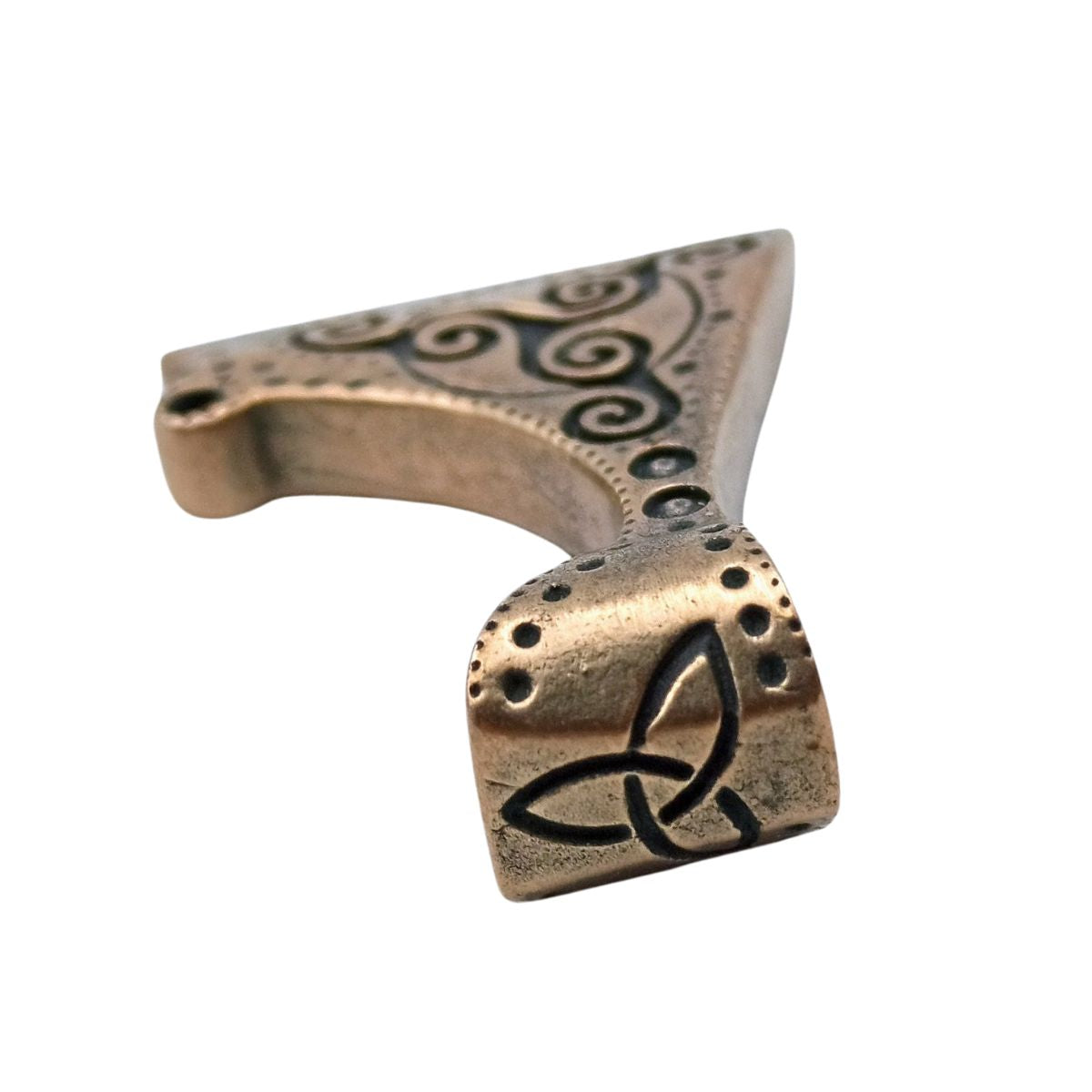 Celtic axe bronze pendant   