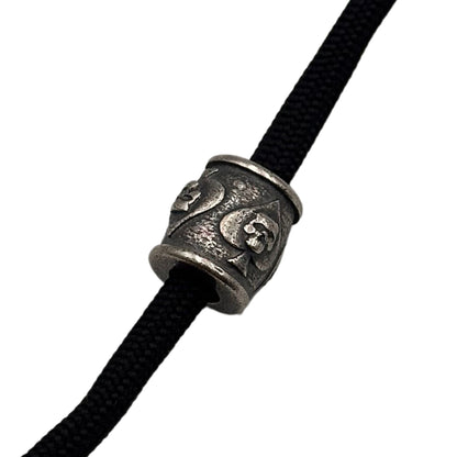Ace of Spades paracord bead