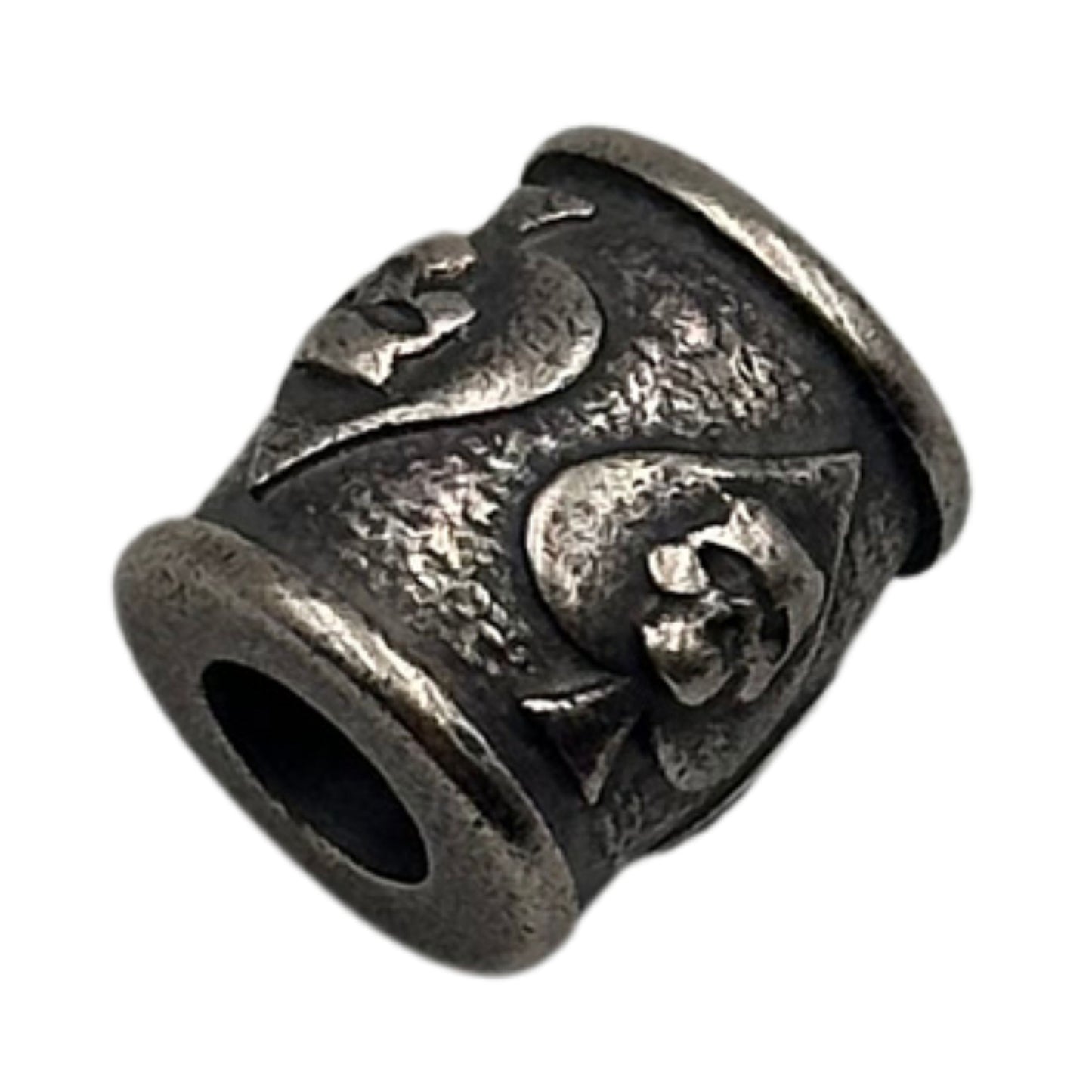 Ace of Spades paracord bead