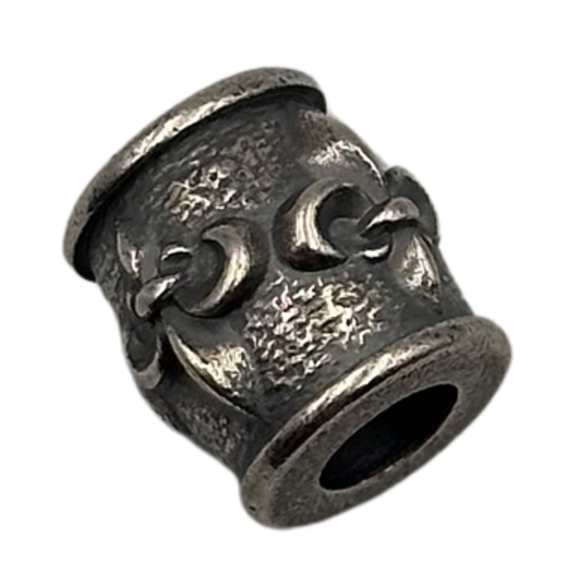 Fleur de Lys paracord bead