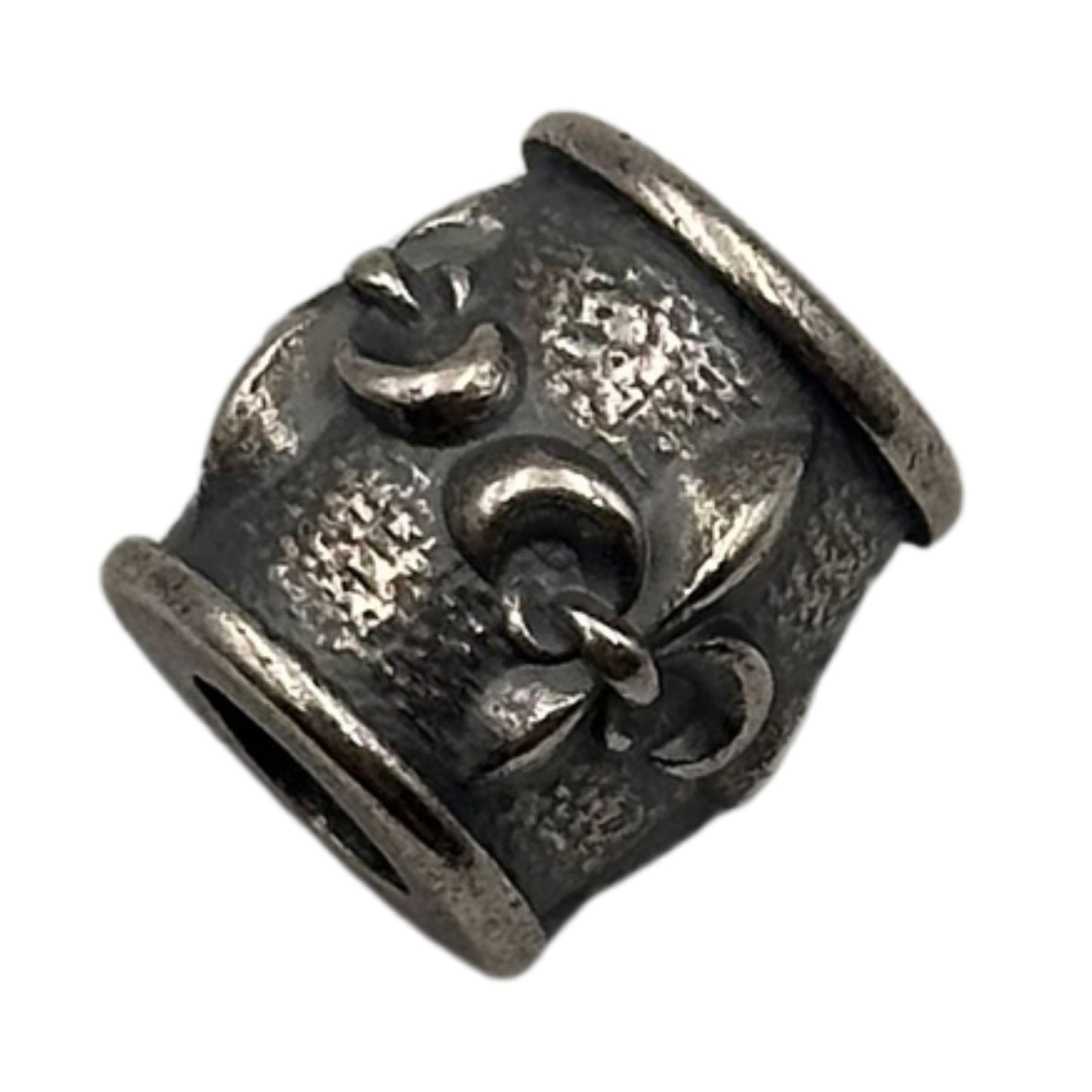 Fleur de Lys paracord bead