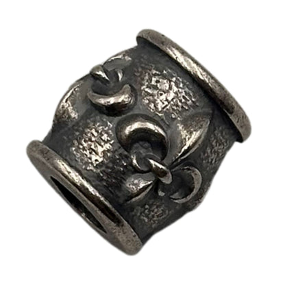 Fleur de Lys paracord bead