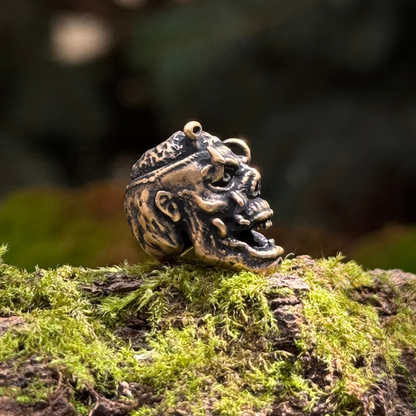 Zombie paracord bead