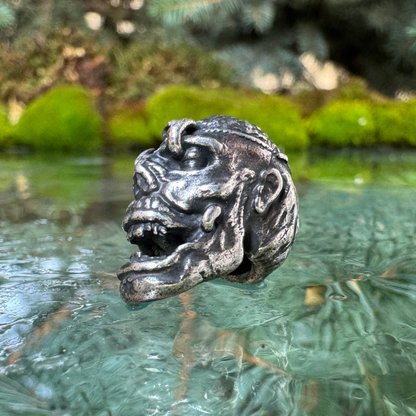 Zombie paracord bead