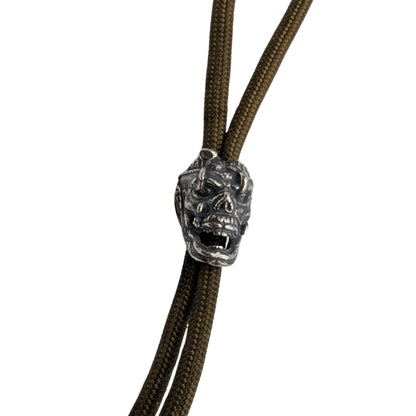 Zombie paracord bead